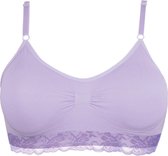 MAGIC Bodyfashion Comfort Bra Spaghetti Lace Lavender Vrouwen - Maat M