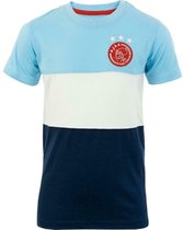 Ajax kinder T-shirt blauw (seizoen 2020/2021) maat 164