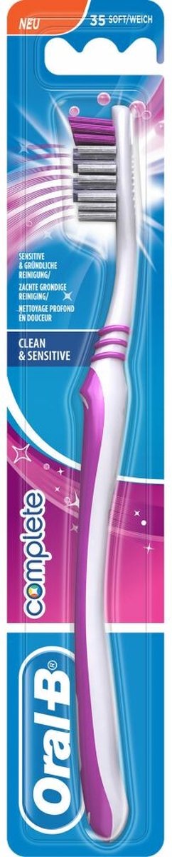 12x Oral-B Tandenborstel Complete Clean & Sensitive Soft