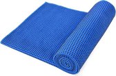 Mila Yoga/Pilates Handdoek met antislip nopjes - 183 x 61cm - met opengewerkt tasje