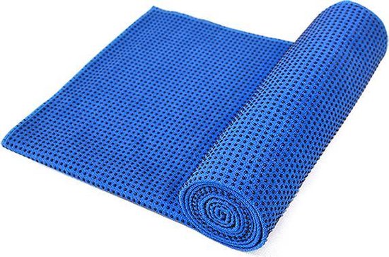Donker worden Nauwkeurigheid Dusver Mila Yoga/Pilates Handdoek met antislip nopjes - 183 x 61cm - met  opengewerkt tasje | bol.com