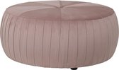 Poef rond roze velvet velours (r-000SP31847)