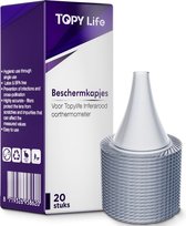 Topylife® Oorthermometer/ beschermkapjes/ Dopjes LF20 LF40 voor Braun oorthermometer en alle andere thermometers - Navulset Lensfilters – Beschermende oorthermometer hoesjes – Lenskapjes voor