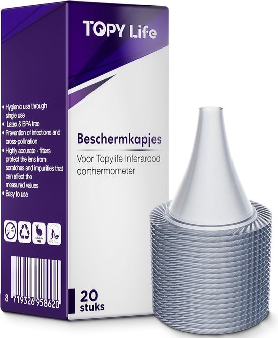 Topylife® Oorthermometer/ beschermkapjes/ Dopjes LF20 LF40 voor Braun  oorthermometer... | bol.com