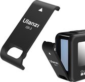 Ulanzi G9-3 batterijklep kunststof met oplaadaansluiting - voor GoPro Hero 9 / GoPro Hero 10 / GoPro Hero 11 / GoPro Hero 12 - Zwart
