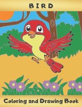 Bird Coloring and Drawing Book: ACTIVITY BOOK FOR KIDS AGES 4-8 - LEARN TO DRAW CUTE BIRDS