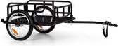 Klarfit Ox aanhangwagen 40kg / 65 liter fietsaanhanger - fietskar - 16" x 1,75" luchtbanden - Inclusief reflectoren