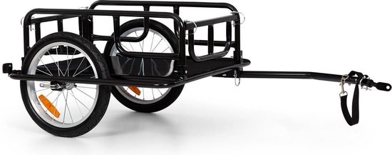 Schotel Blaze Prooi Klarfit Ox aanhangwagen 40kg / 65 liter fietsaanhanger - fietskar - 16" x  1,75"... | bol.com