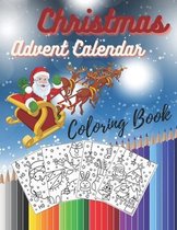 Christmas Advent Calendar Coloring Book