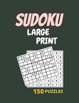 Sudoku Large Print 150 Puzzles