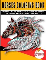 Horses Coloring Book