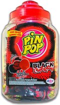 Pin Pop Lolly Black Cherry - 100 Stuks