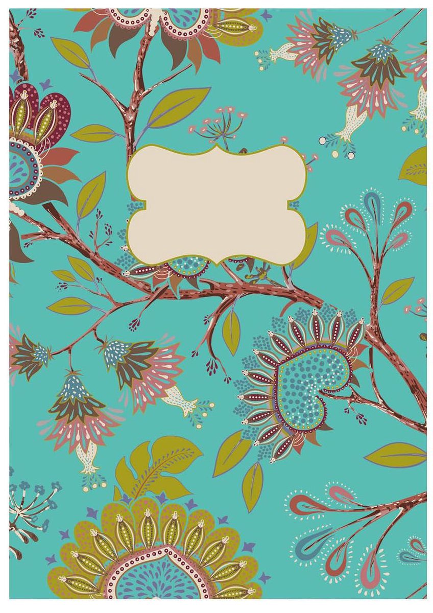 HappyBook - Planner - Weekplanner - Jaar - Jaarplan - Ideeën - Business - Structuur - Werk - Studie - Dagelijks - Elastiek - Vrolijk - Uniek - Softcover - Batik patroon - Succes - Dagelijkse plannen - Zakelijke notities - Business Planner - Workflow