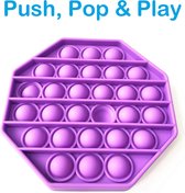 POP IT® Pop It Fidget Toy Paars - Achthoek