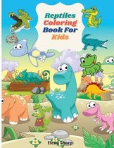 Reptiles Coloring Book For Kids