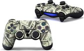 Dollars - PS4 Controller Skin - 2 Playstation 4 stickers