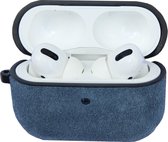 Apple Airpods Pro Alcantara Hoesje 2020 - Blauw