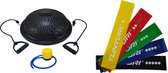 Tunturi - Fitness Set - Balanstrainer - Balance Trainer & 5 Weerstandsbanden
