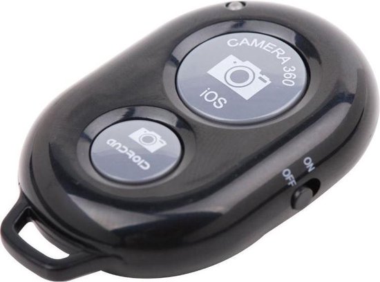 Bluetooth remote shutter afstandsbediening voor smartphone (iPhone en  Android) camera... | bol.com