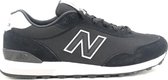 New Balance 515 Dames Sneakers - Black/White - Maat 36.5