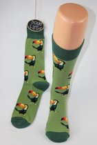 Heren sokken Socksmith tropical kaketoe vogel