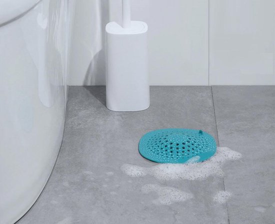 4 stuks afvoerzeef, douche, afvoerzeef, siliconen haarzeef