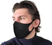 Mondmasker Zwart 10-pack uitwasbaar en herbruikbaar