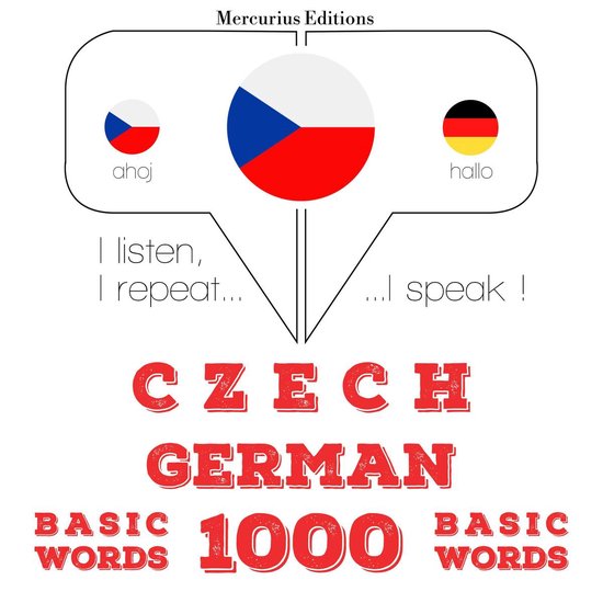 Česko - němčina: 1000 základních slov - cover