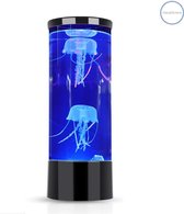 AquaScape® JellyFish Lavalamp - Kwallen Lavalamp - Nachtlamp - LED Lamp - 6 Kleuren - zowel USB als Batterijen