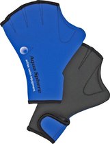 Aqua Sphere Swim Glove - Aquafitness Zwemhandschoenen - Volwassenen - Blauw - M