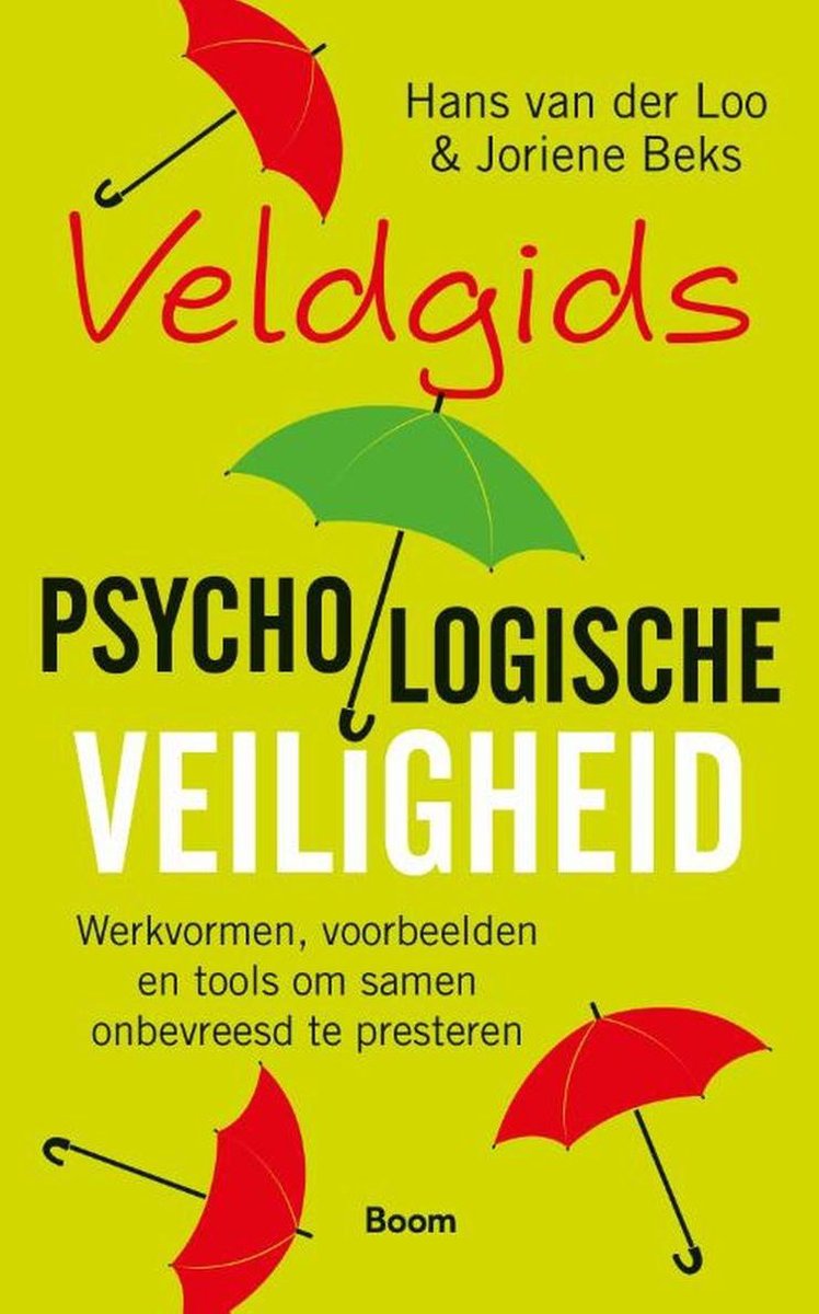 Omslag van Veldgids Psychologische veiligheid