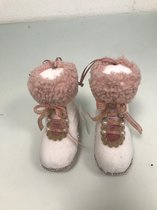 Kersthangers - roze laarzen - 1 paar