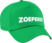 Zoeperd pet groen Achterhoek festival cap voor volwassenen - festival accessoire