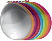 Ballonnen gekleurd metallic 50 stuks 30 cm