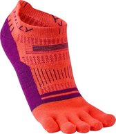 Hilly Toe Socklet No-show teensokken - Oranje/Roze - 35-38