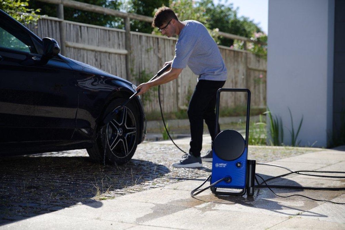 Nilfisk CORE 130-6 POWERCONTROL CAR WASH Hogedrukreiniger Blauw