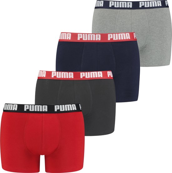 Puma Basic Boxer Heren Onderbroek - 4-pack - Maat M | bol.com