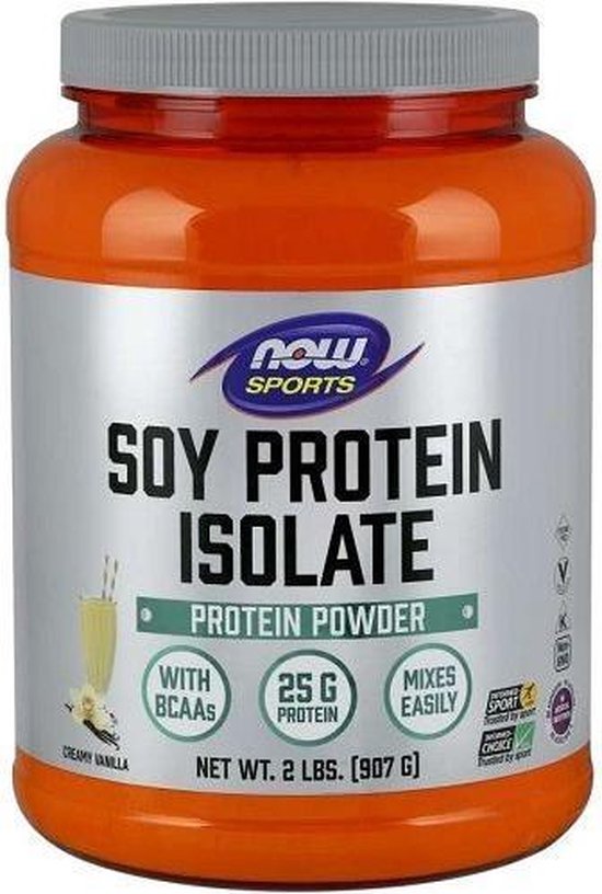 Isolat de protéine de soja en poudre 907gr Vanille Isolat de protéine de soja en poudre 907gr Vanille