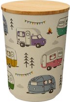 Caravan Bamboe Composiet Ronde Pot - Medium voorraaddoos