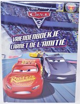 DISNEY PIXAR CARS 3 - VRIENDENBOEKJE - 19X14 CM - NL/FR