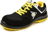 Dunlop - Flying Sword lage Veiligheidssneakers - Veiligheidsschoenen - Werkschoenen sneakers S3  - Zwart/geel - Maat 39