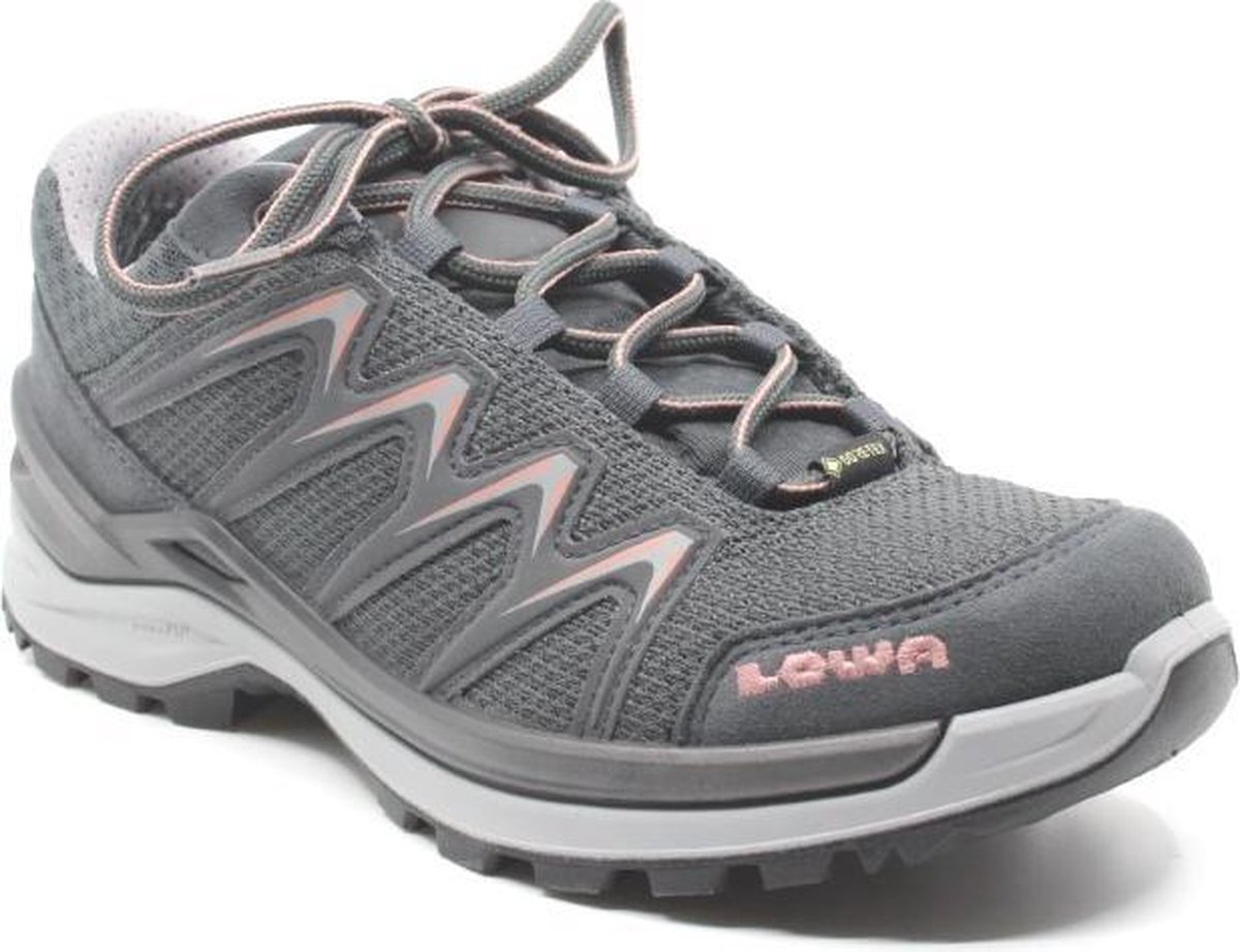 Lowa -Dames - grijs donker - wandelschoenen - maat 37.5