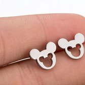 Zilveren oorbellen Mickey Mouse - Disney