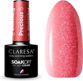 Claresa UV/LED Gellak Precious #PS5 - 5ml. - Glitter, Roze - Glitters - Gel nagellak