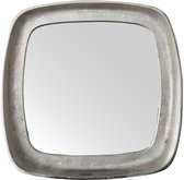 PTMD Alu rough mirror thick border square