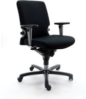 Woonliving® Haworth Bureaustoel Refurbished Zwart Ergonomisch Comforto 77