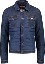 Lerros Jas Denim Gewatteerde Jas 20d7014 470 Mannen Maat - XXL