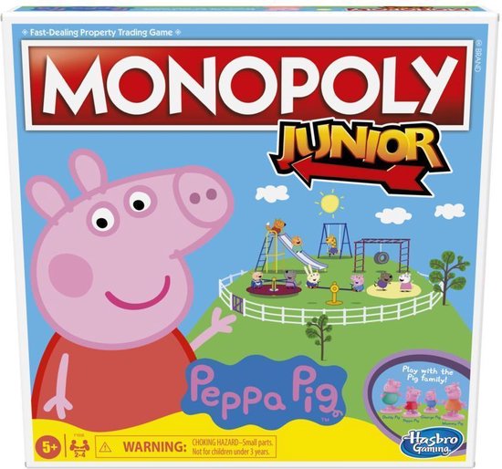 Afbeelding van het spel Monopoly Junior - Peppa Pig - Bordspel