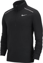 Nike Elmnt Top Hz 3.0 Heren Sporttrui - Zwart/Zilver - Maat XL
