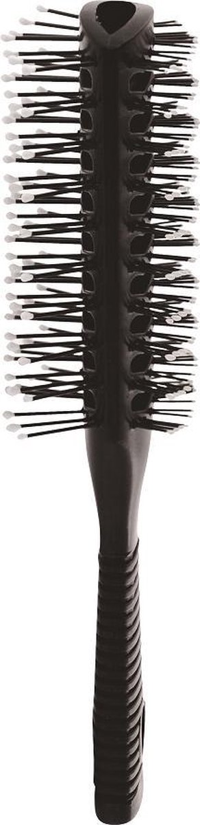 Inter-Vion - Antistatic Hair Brush Double-Sided Through Brush From Rubber